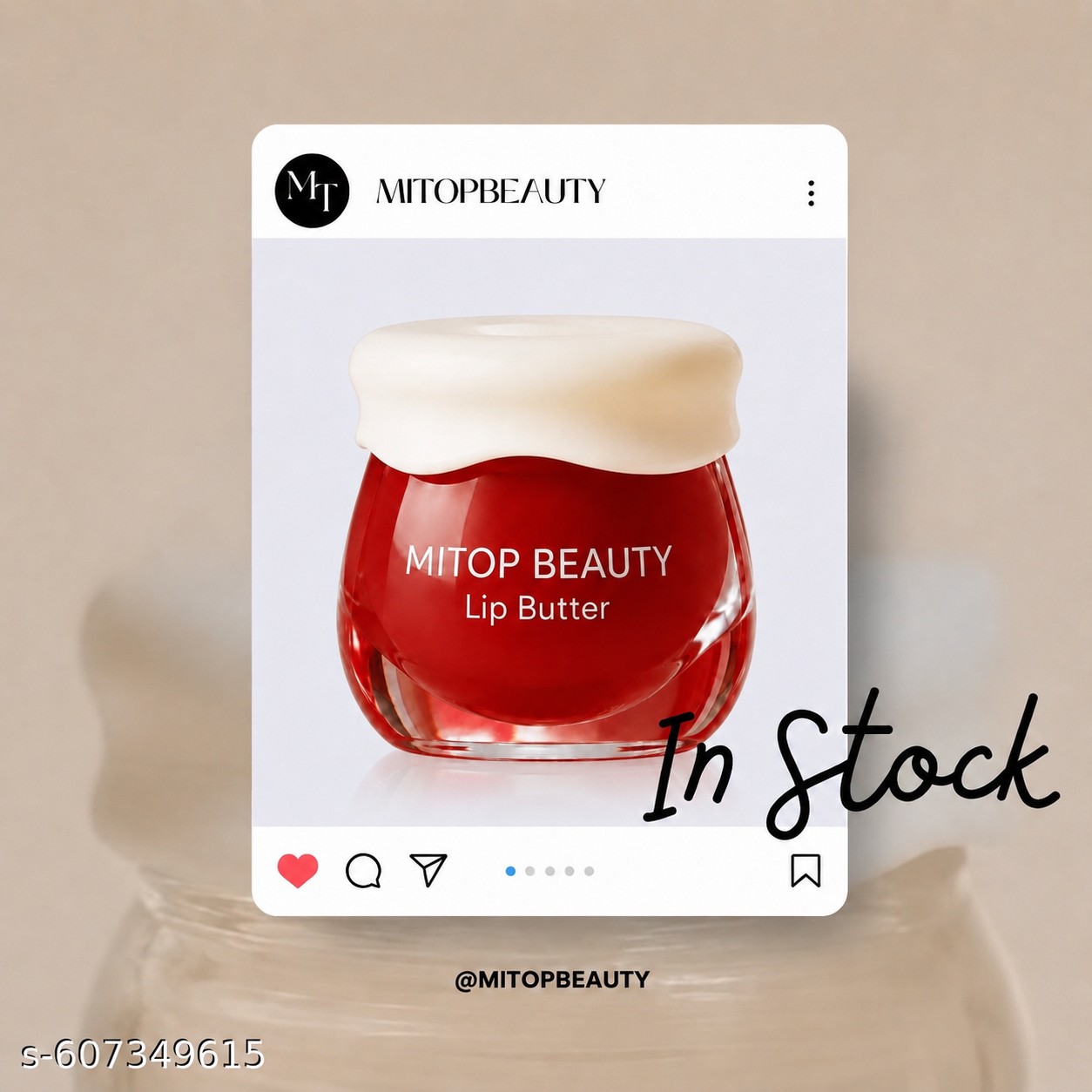 Cherry Pop 🍒 Lip Butter | Mitop Butter