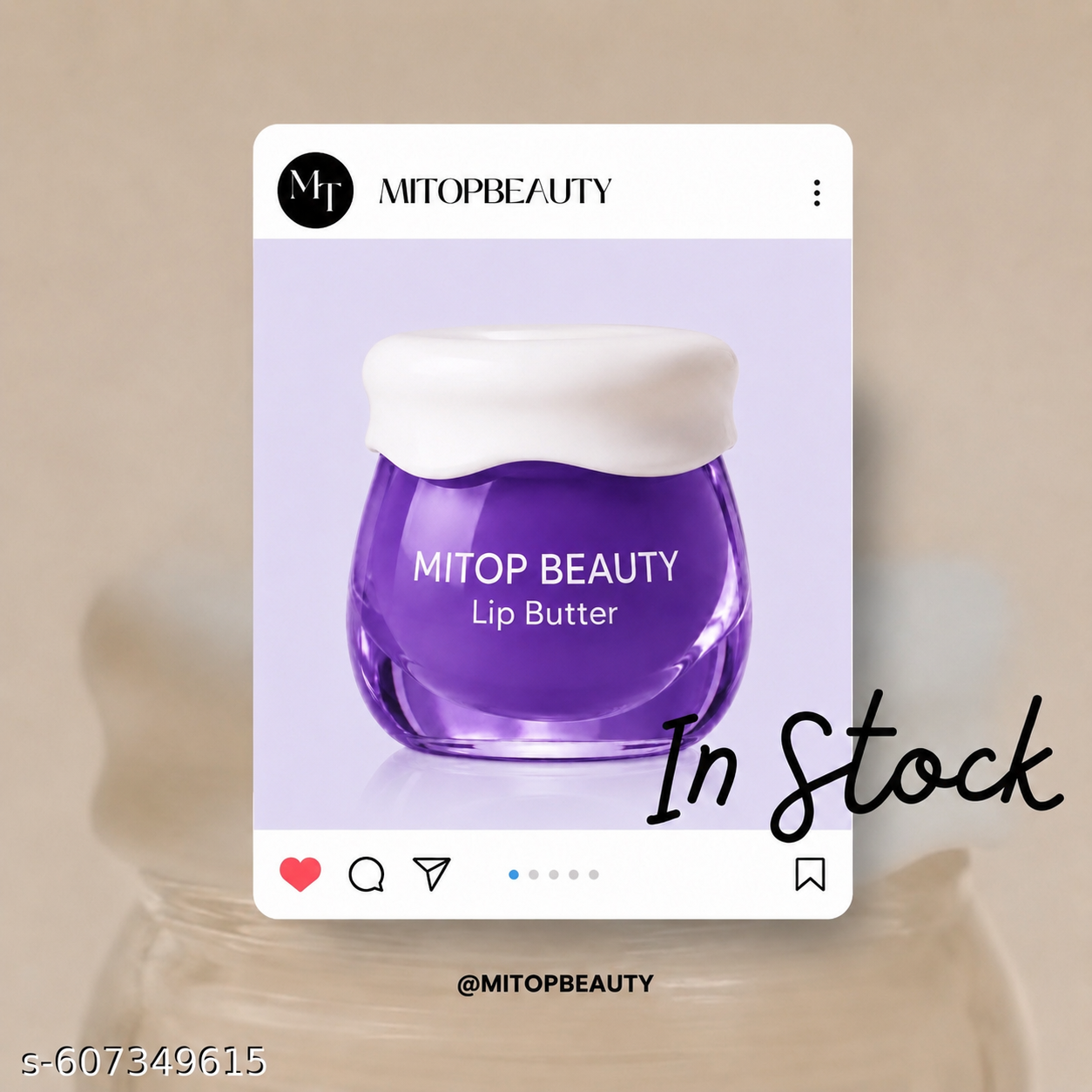Lavender Bliss 🦄 Lip Butter | Mitop Butter