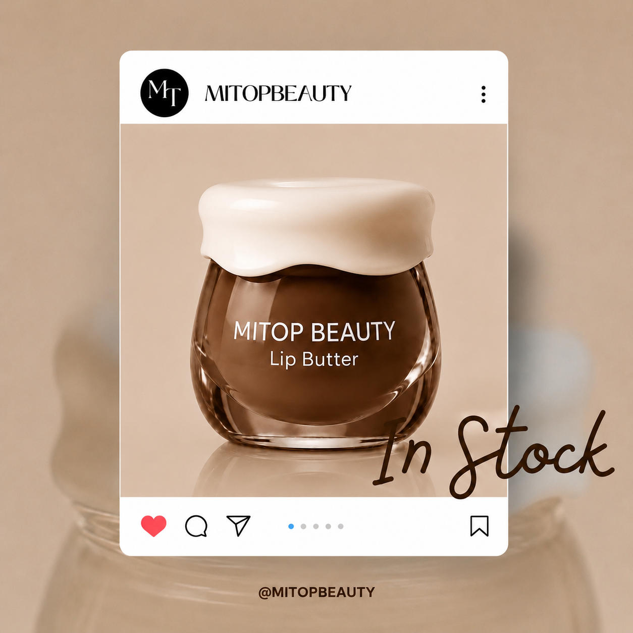 Coffee Crown ☕️ Lip Butter | Mitop Butters