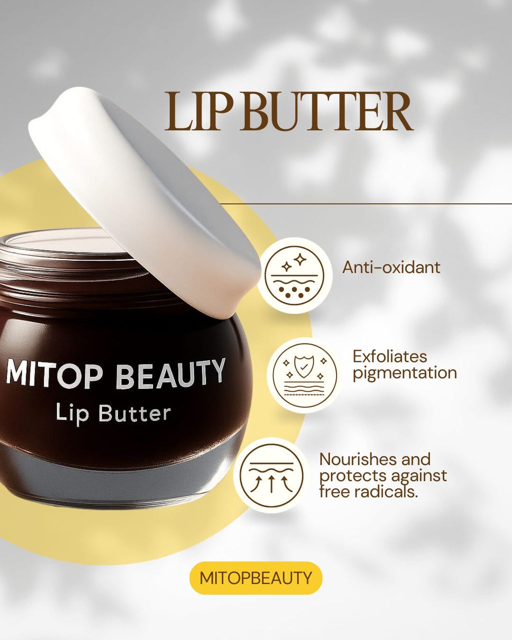 Coffee Crown ☕️ Lip Butter | Mitop Butters